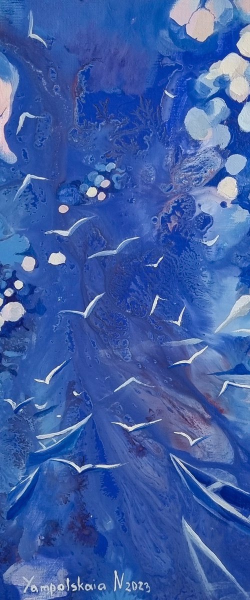 Energy of the sea by Natalia Yampolskaia