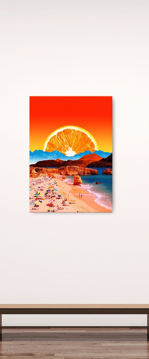 Orange Crush - Forex Print by Darius Comi