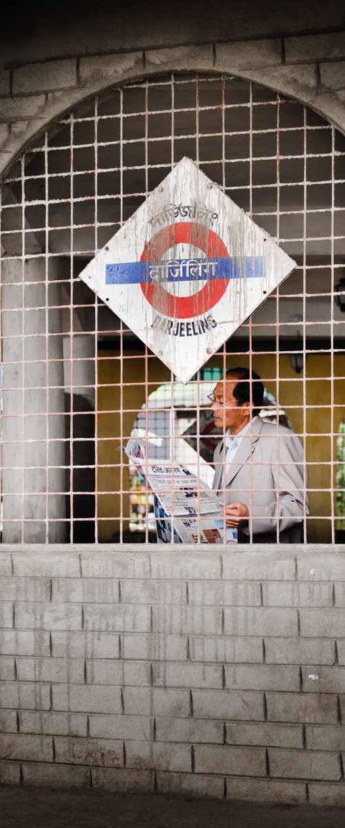 Darjeeling Railway Station by Tom Hanslien