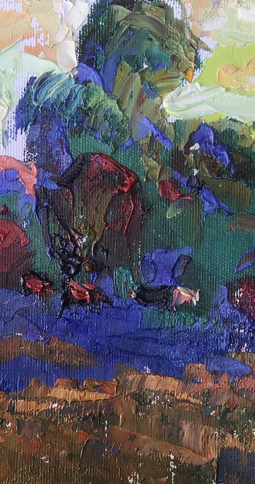 In the Shadow of the Willows by Kalenyuk Alex