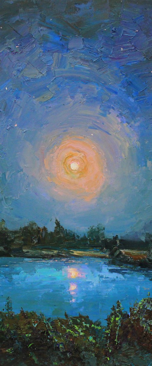 "Moonrise" by Alisa Onipchenko-Cherniakovska