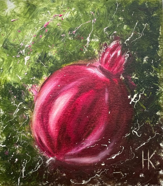 Pomegranate Oil Painting