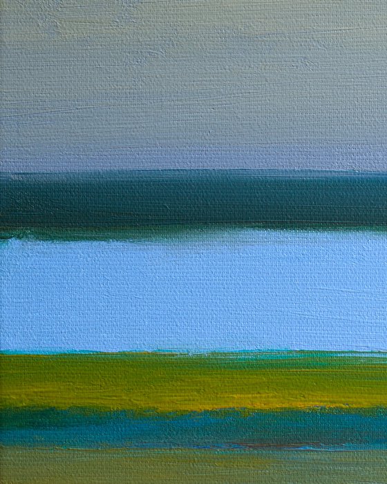 Moonlit Waters - Abstract Seascape