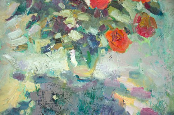 Coral roses