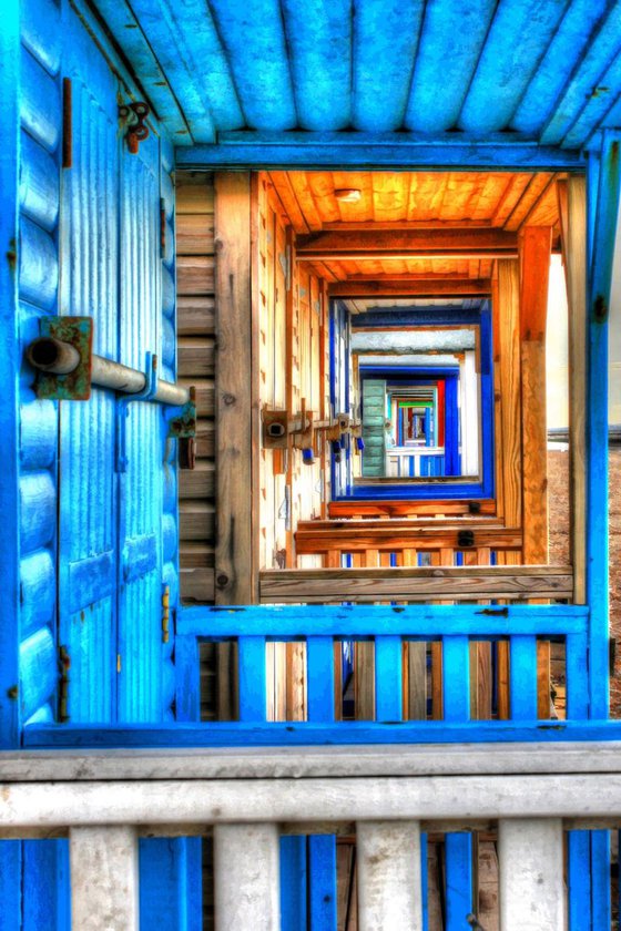 Beach Huts in a Row