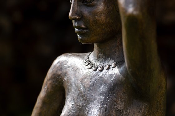 Oregon Mermaid Bronze Resin