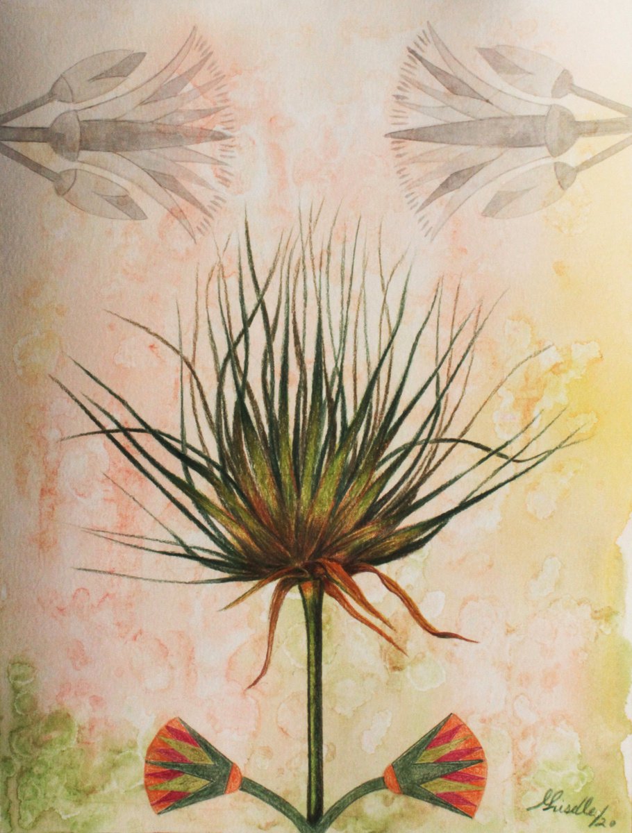 Sacred plant: Papyrus. by Griselle Morales Padron