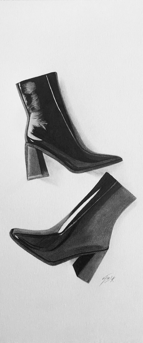 Shiny boots 2 by Amelia Taylor