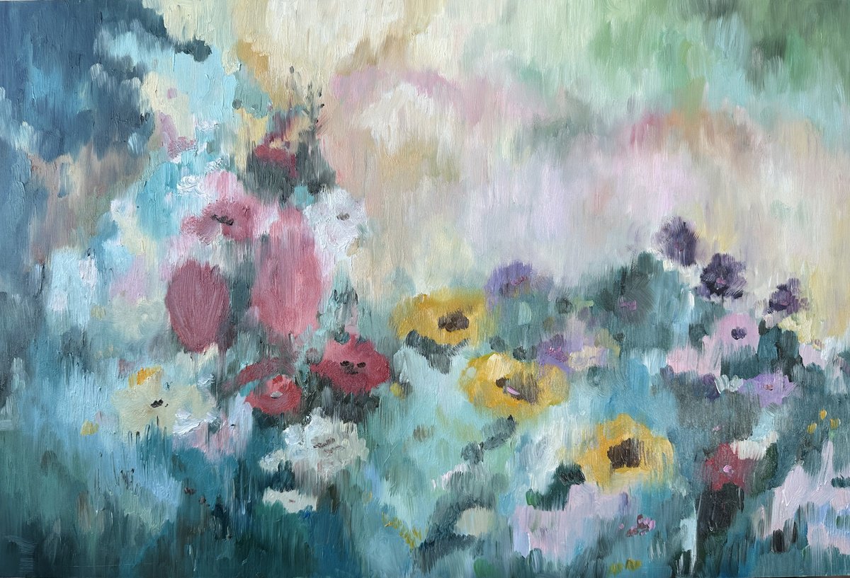 Flower Bloom By Irina Anis, 24 X 16, Artwork For Sale On Artfinder
