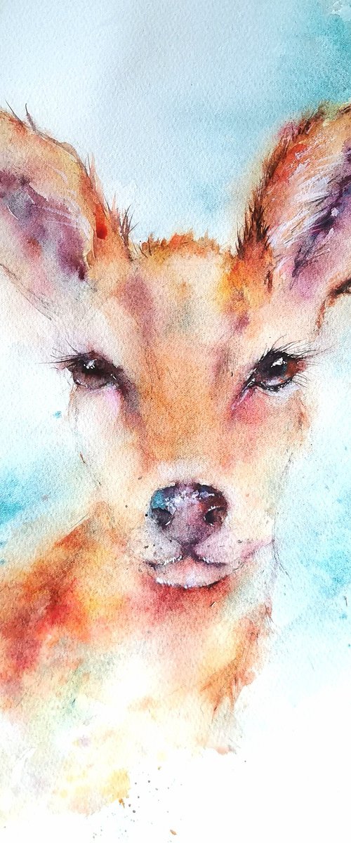 Deer by Sveta Hubmann