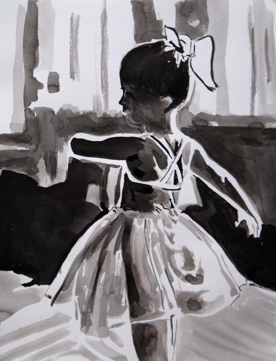 Little Ballerina / 35 x 27 cm