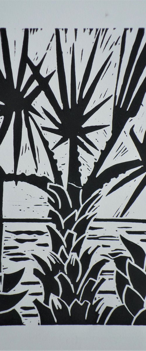 Palm tree by Kirsty Wain