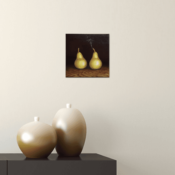 Smoked pears