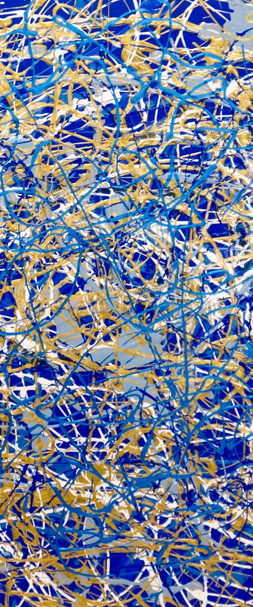 Fractured Sapphire by KM Arts