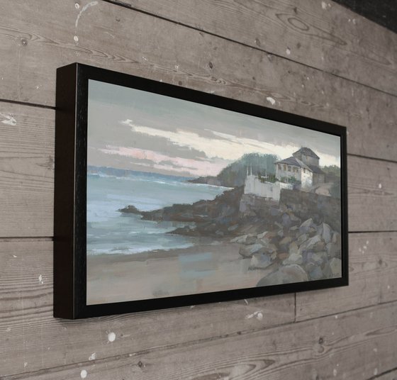 Swanpool Beach at Dusk