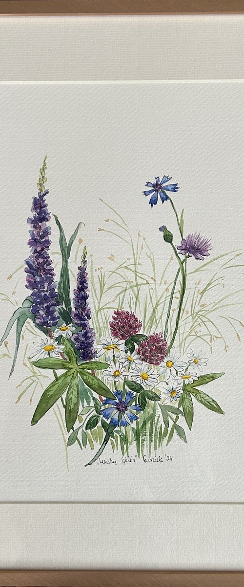 Wild Flowers by Gabriele Prismantaite