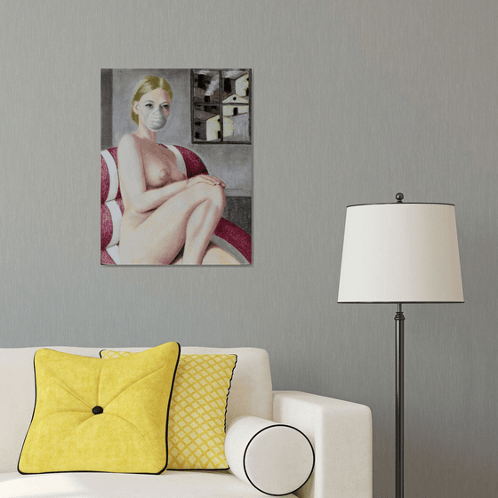 Nudo Con Mascherina 2