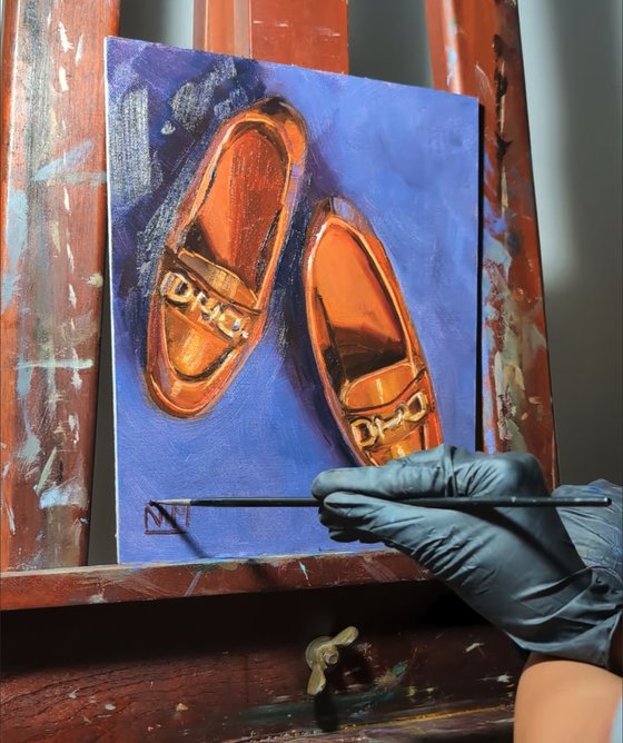 Artist's Brown Loafers
