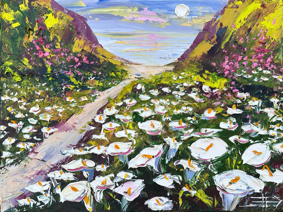 Cala Lily Heaven by Lisa Elley