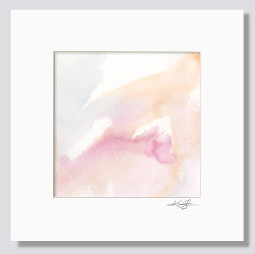 Awakened Breezes 6 - Serene Abstract Painting by Kathy Morton Stanion by Kathy Morton Stanion