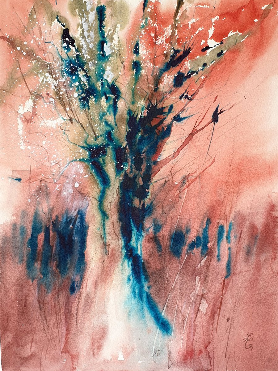 Lonely tree by Elena Genkin