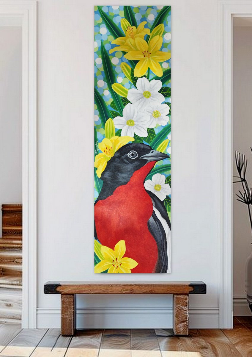 Beacon Of Hope By Sreya Gupta, 10 X 38, Artwork For Sale On Artfinder