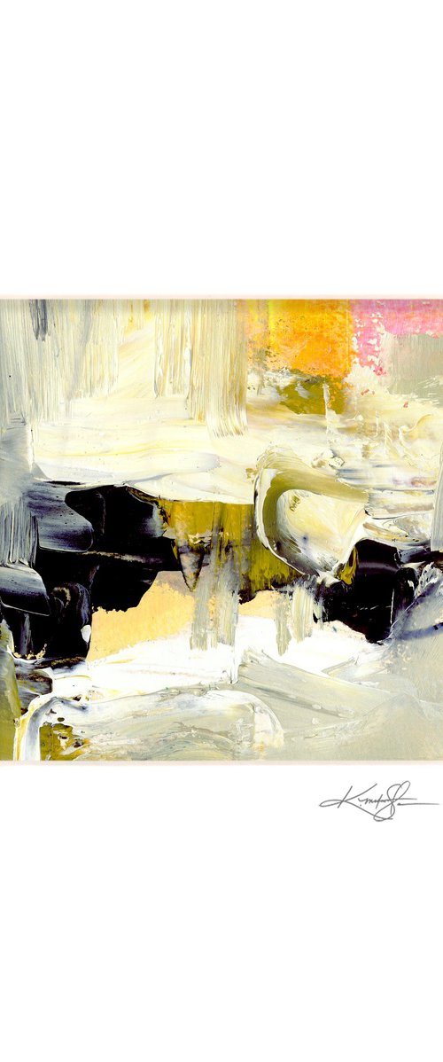 Oil Abstraction 92 - Oil Abstract Painting by Kathy Morton Stanion by Kathy Morton Stanion