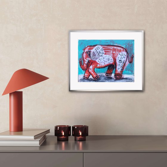 Orange Elephant