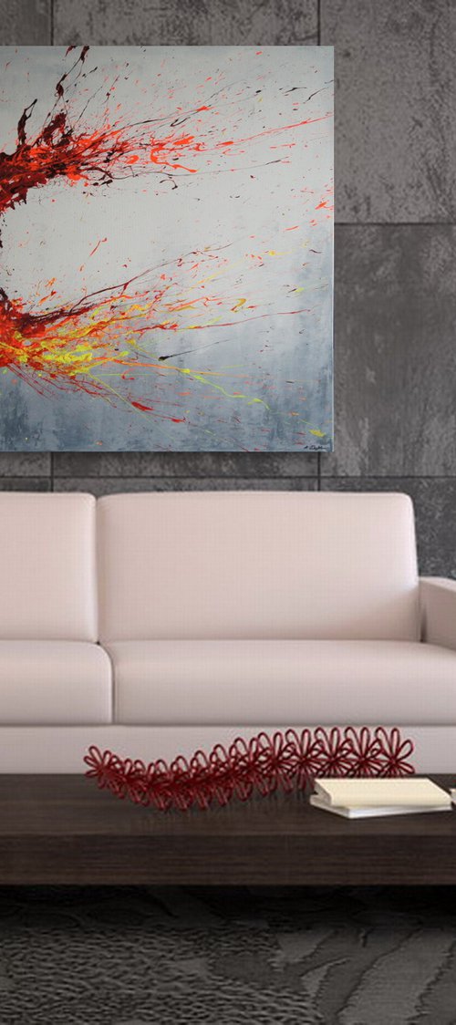 Twisting Fire I by Ansgar Dressler
