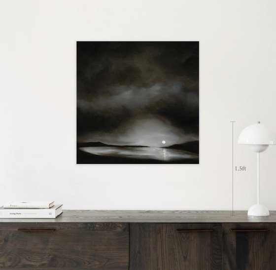 Moonrise At The Cove, Cornwall