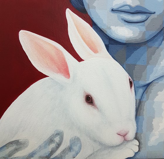 Lady and Rabbit
