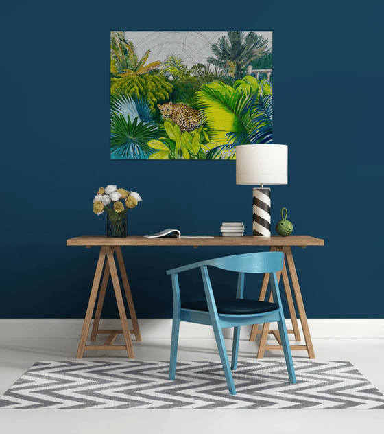 THE LEOPARD AT KEW GARDENS