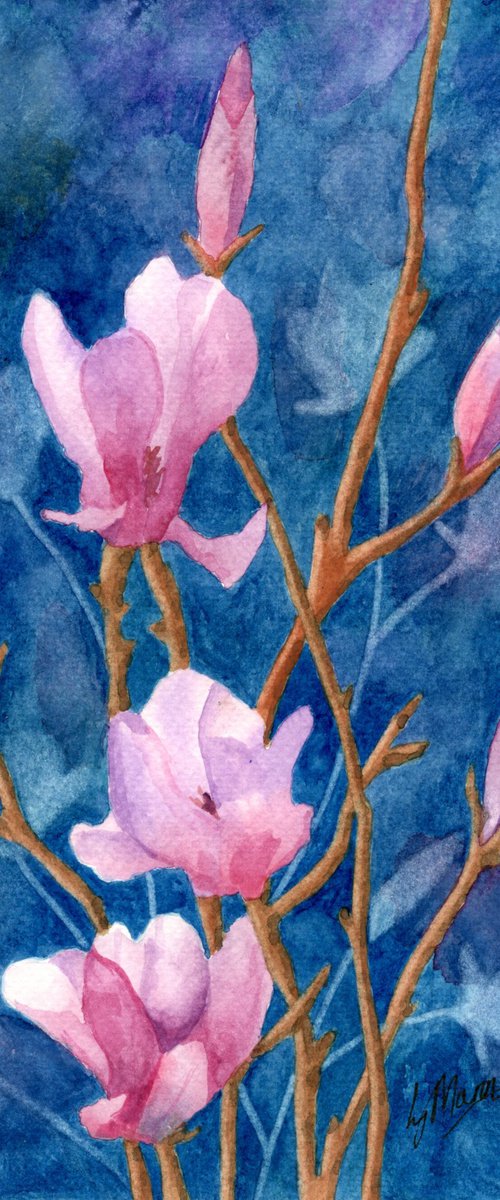Magnolia Blossom by Lisa Mann