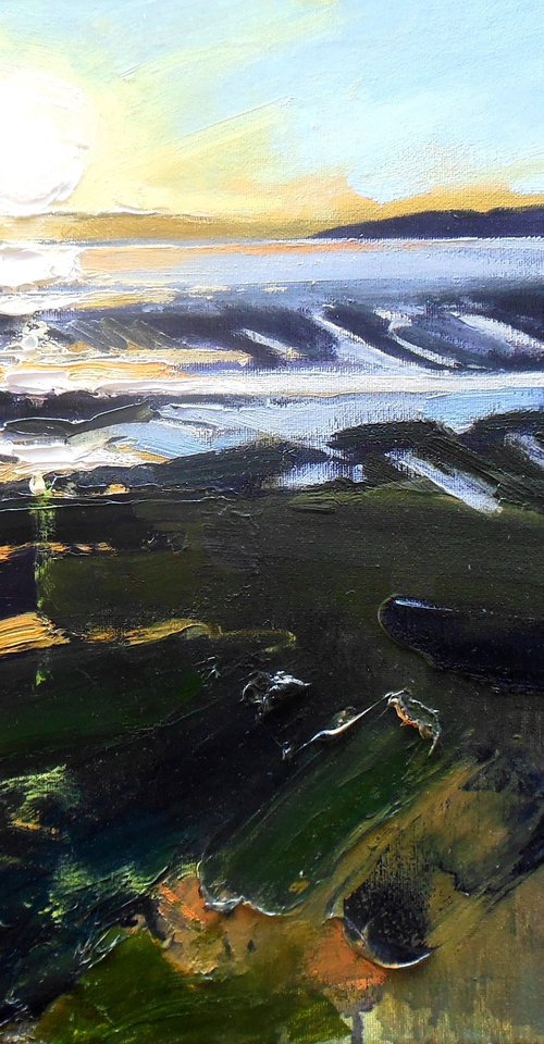 Early Evening Light at Low Tide II by Ben McLeod