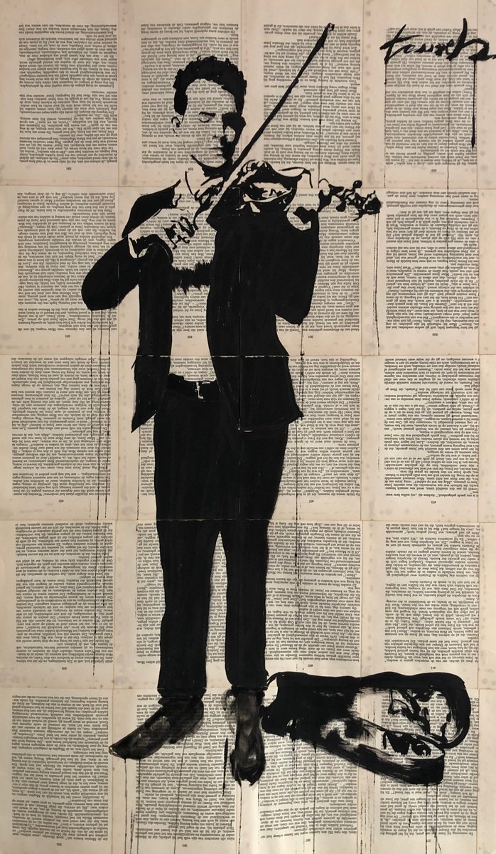 Violinist by H.Tomeh