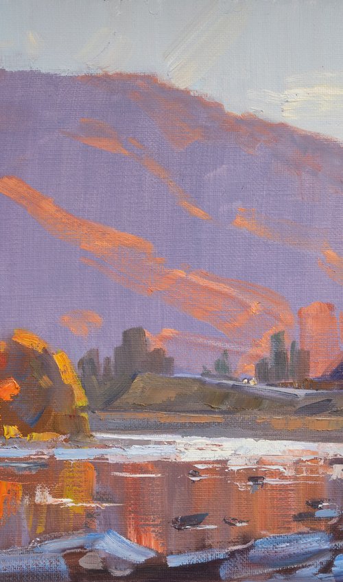 Autumn Evening by Vasyl Moldavchuk