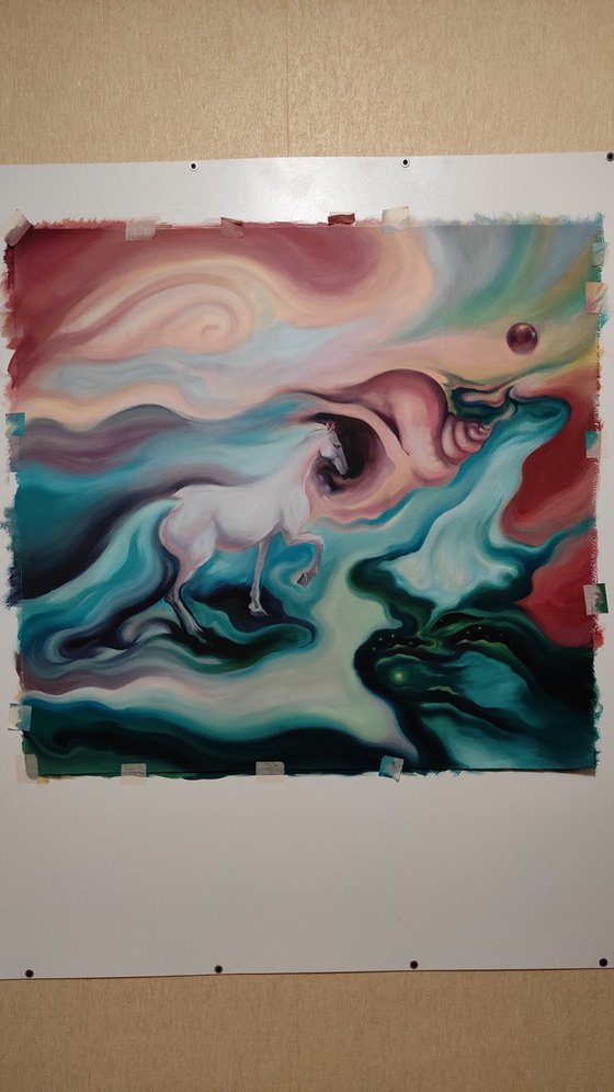 Dream. Tetraptych - 4 paintings