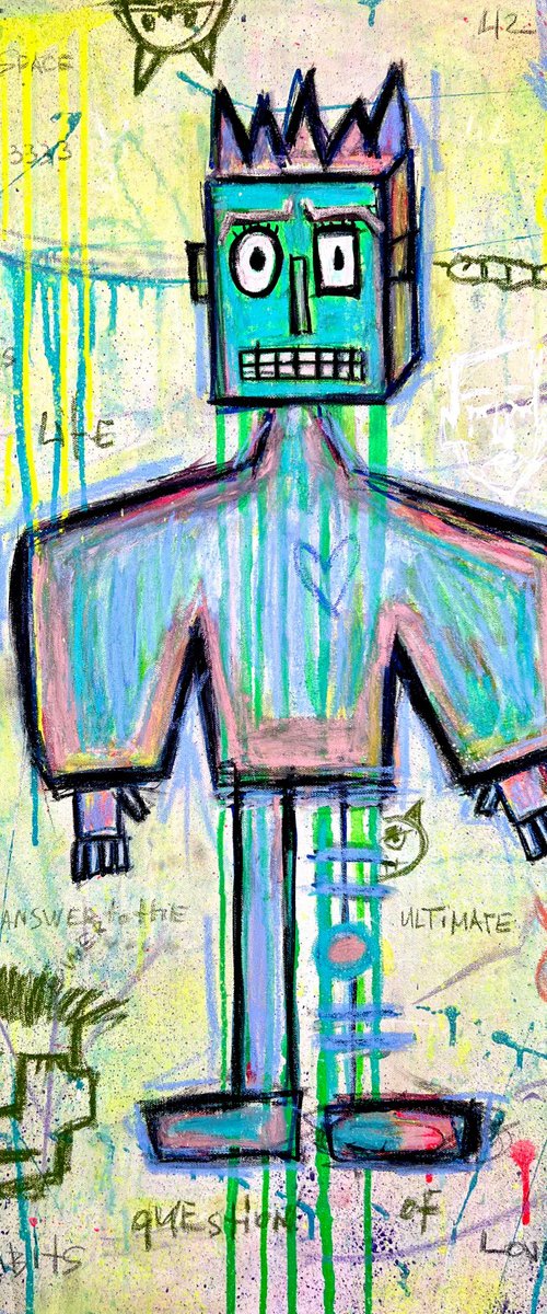 Robot Living Your Creation by Veronika Fox