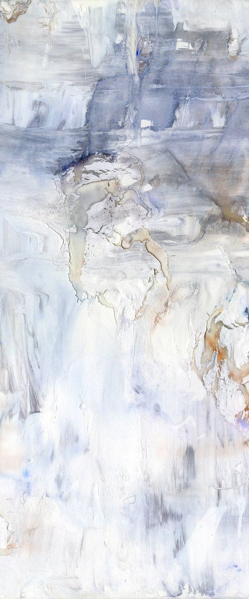 Mystical Moments 5 - Textural Abstract Painting  by Kathy Morton Stanion by Kathy Morton Stanion