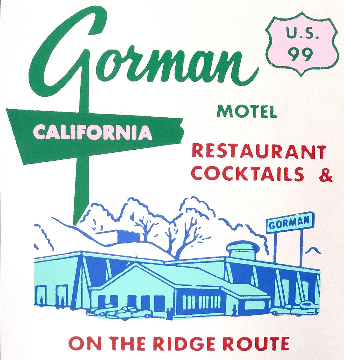 motel california - gorman26 by Francis Van Maele