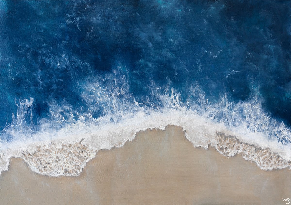 Ocean Above by Sarah Vms Art