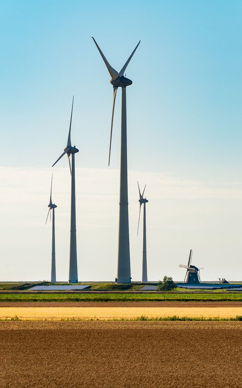 OLD & NEW WINDMILLS by Robbert Frank Hagens