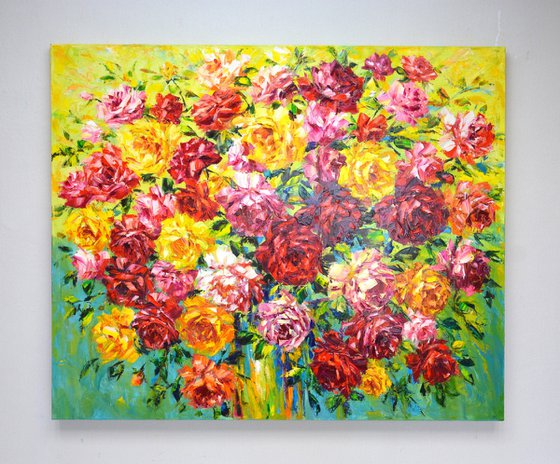 Bright bouquet of flowers 2.