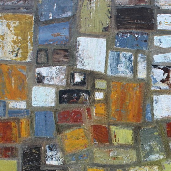 Abstract in Earth Tones