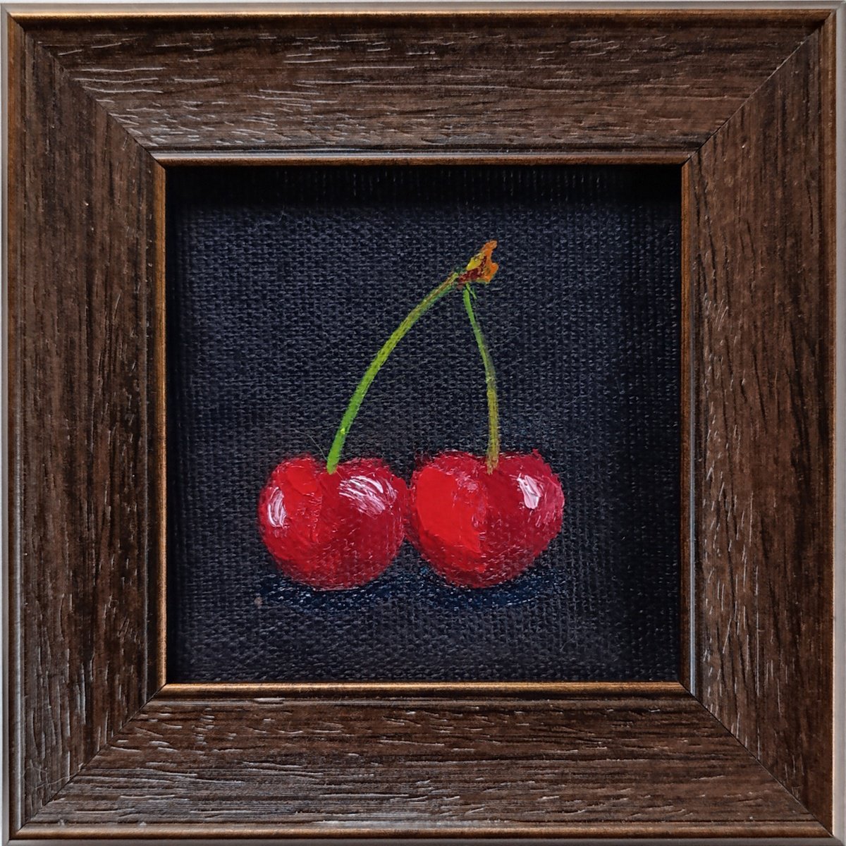Cherry I By Salana Art / Svetlana Samovarova, 5 X 5, Artwork For Sale On Artfinder