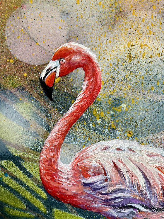 Bird #25 (flamingo)