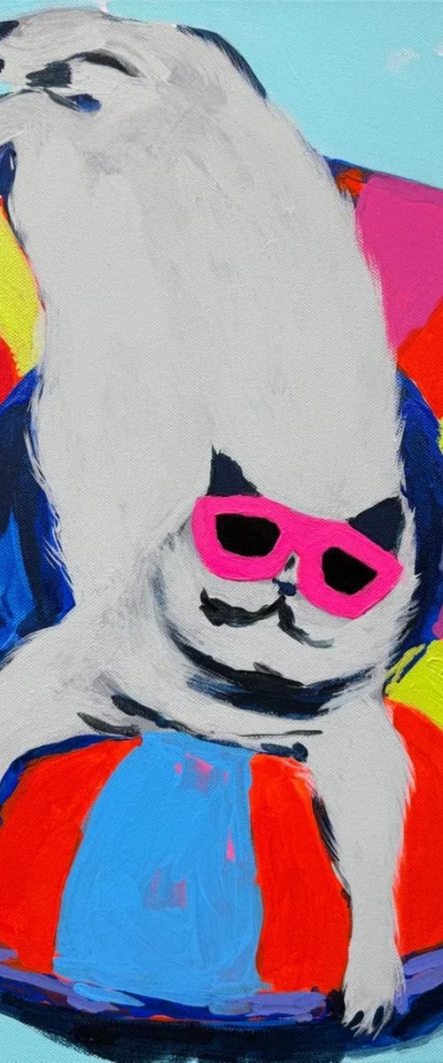 Cool Cat Summer by Sasha Robinson
