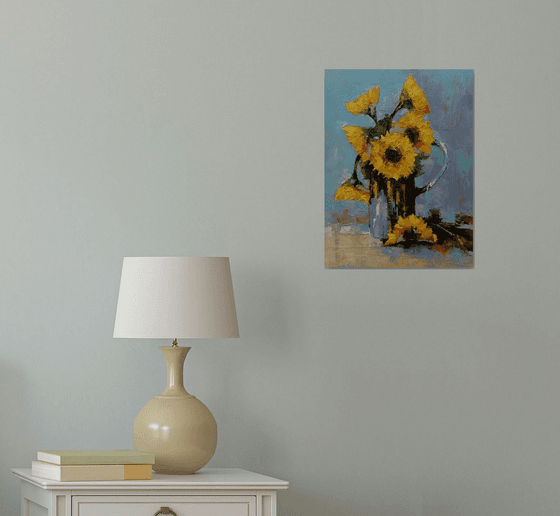 Sunflowers still life