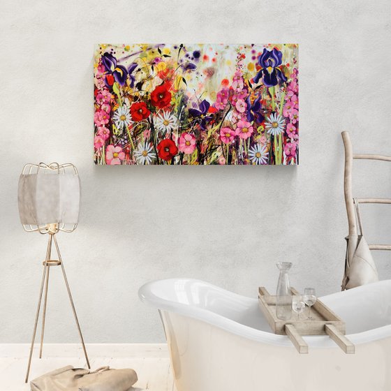 Radiant Chaos, Floral Landscape