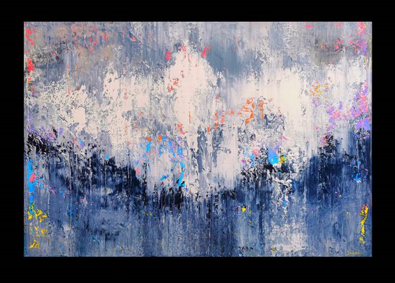 180x120cm. / abstract painting / Abstract 1176